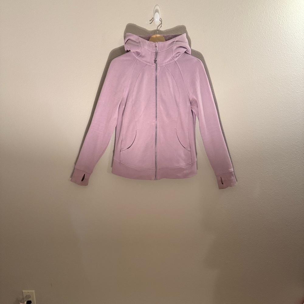 Lululemon Athletica Lavender Scuba Jacket